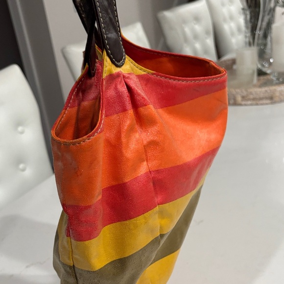 J. Crew Colorful Striped Shoulder Bag - Picture 9 of 9